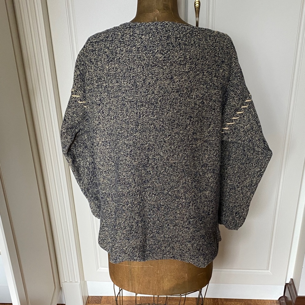Relaxed Crewneck Sweater. - Picture 3 of 8